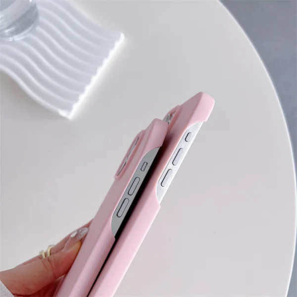 Silicone Pink Phone Case for Iphone 15 14 13 12 11 Pro Max plus