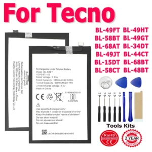 Tecno Camon Spark Pova Phantom Neo POP 16 2 4 5 6 7 7T 8 9 12 15 16 17 18P CE9 CG6 KF6 LC7 LC8 CG8 BL-15DT Pro - Image 13