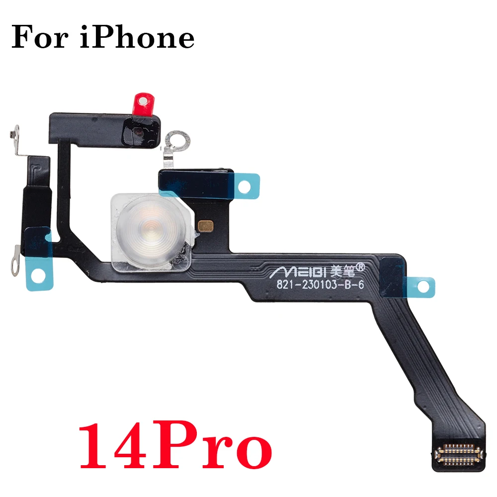 LED Flash Light Sensor Flex Cable Replacement for Iphone 11 12 13 14 15 Pro Max Mini plus - Image 32