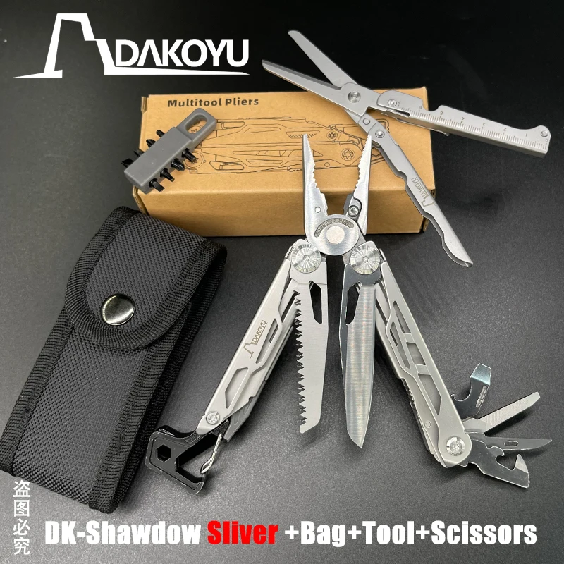 Folding Multi Functional Tool Pliers Multi Functional Combination Tool Pliers EDC Outdoor Equipment Swiss Tools - Image 18
