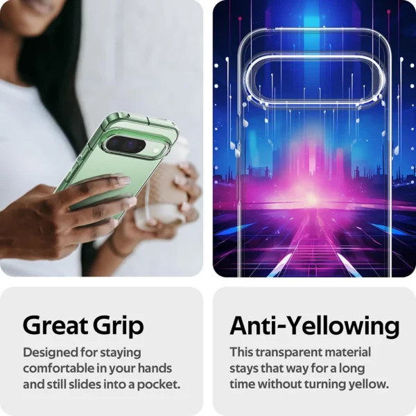 Clear Case for Google Pixel 9 8A 8 7 7A 6A 6 Pro XL Clear Shell Transparent Back Cover for Google 8 a 9 XL