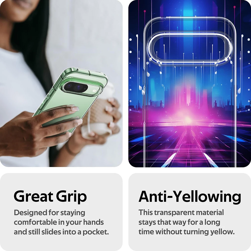 Clear Case for Google Pixel 9 8A 8 7 7A 6A 6 Pro XL Clear Shell Transparent Back Cover for Google 8 a 9 XL - Image 5