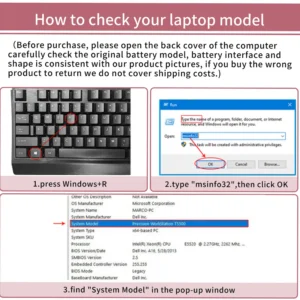 Hp Pavilion 14-N000 14-N200 15-N000 15-N200 248 340 345 350 355 G1 345 355 LA04 - Image 6