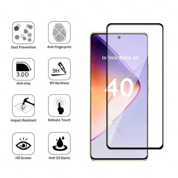 Infinix Note 40 Glass Screen Protector