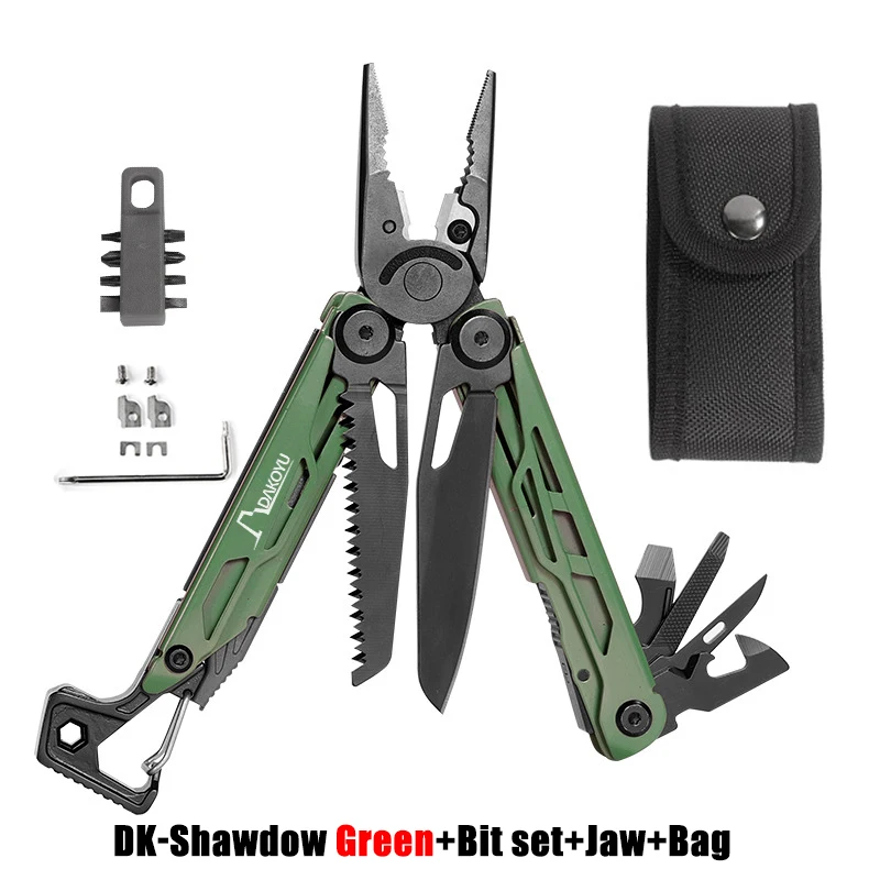 Folding Multi Functional Tool Pliers Multi Functional Combination Tool Pliers EDC Outdoor Equipment Swiss Tools - Image 41