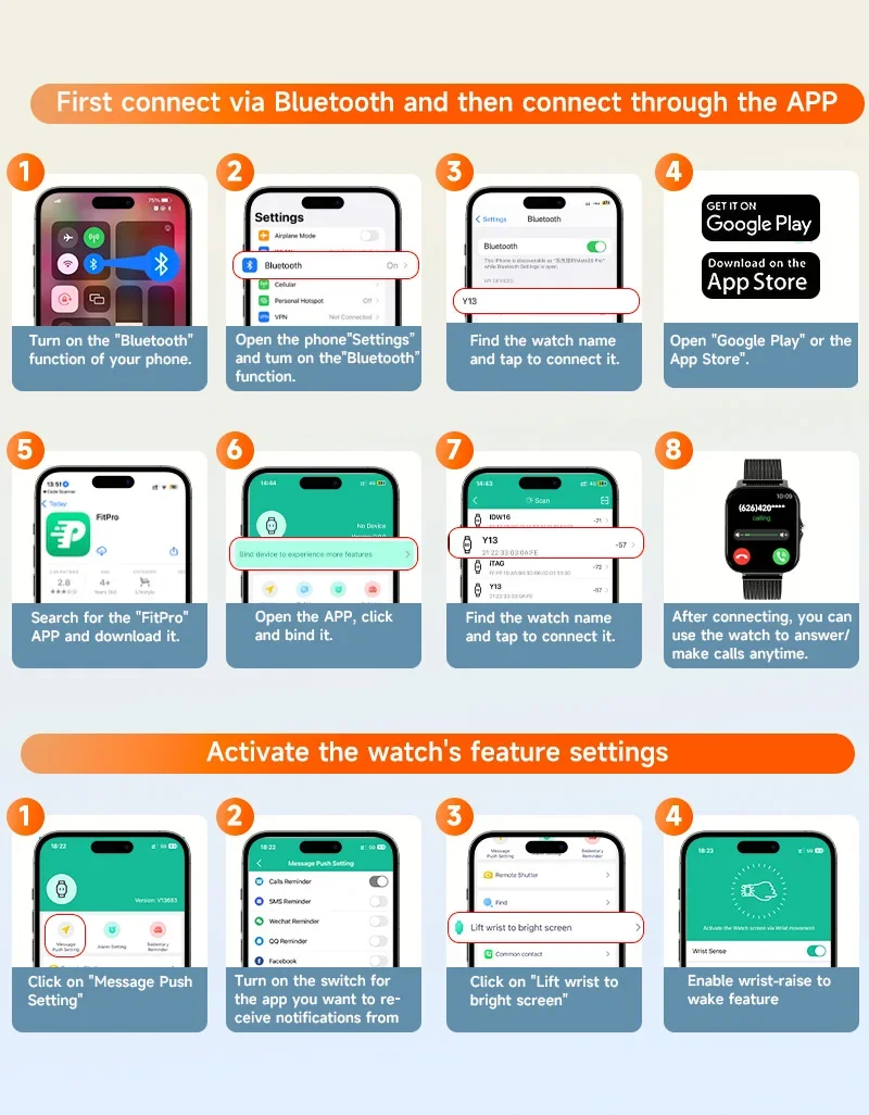 Smartwatch Android Phone 1.44" Color Screen Full Touch Custom Dial Smart Watch Women Bluetooth Call Smart Watch Men - Image 3