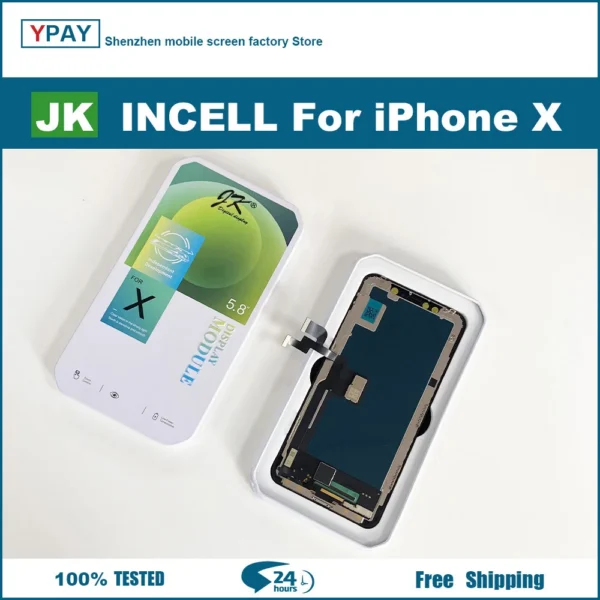 JK LCD for Iphone X Xs XR 11 12 13 LCD Display Touch Screen Digitizer Assembly