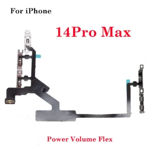 Iphone 12 13 14 plus Pro Max Mini Power on off Volume up down Switch Side Button Flex Cable - Image 28