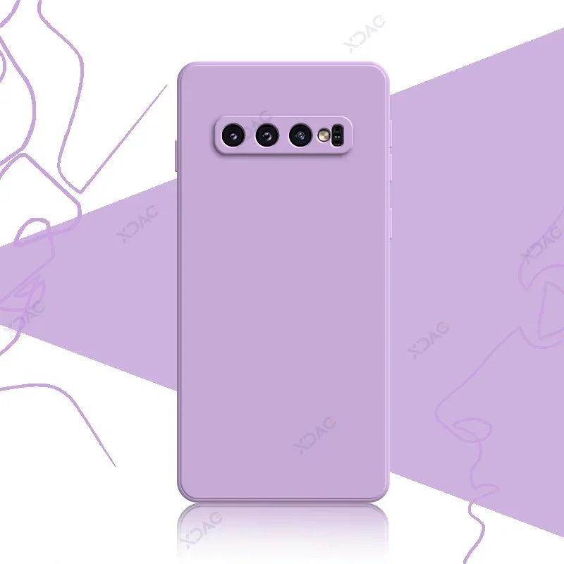 Silicone Covers for Samsung Galaxy S10 plus S10E Samsungs10Plus Soft Phone Case Waterproof Housing - Image 48