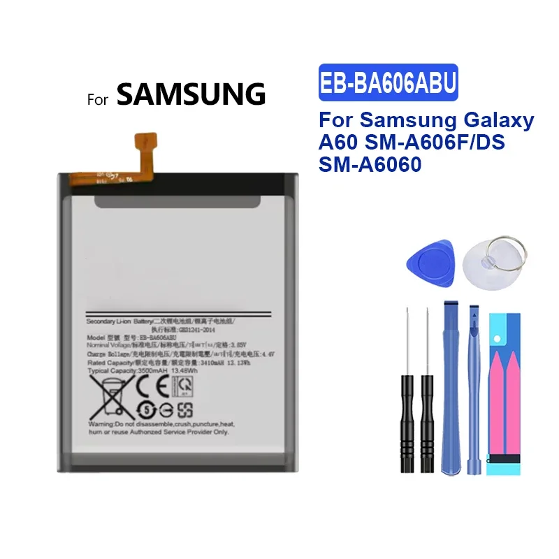 Battery for  Galaxy A71 A70 A60 A53 A51 5G A50 A42 A72 A41 A40 A31 A21S A20E A10E A13 SM-A705 SM-A5360 A5360 A33 - Image 7