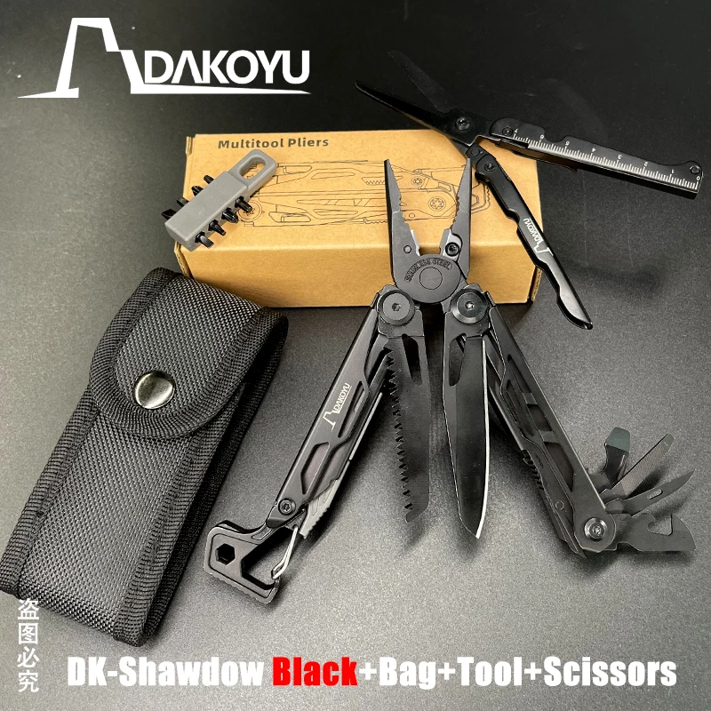 Folding Multi Functional Tool Pliers Multi Functional Combination Tool Pliers EDC Outdoor Equipment Swiss Tools - Image 44
