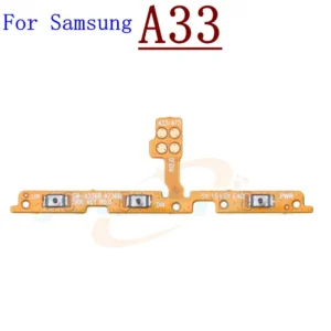 Volume Power Switch on Button Key Ribbon Flex Cable for  Galaxy A03 Core A03S A13 A23 A33 A53 A73 4G/5G - Image 5