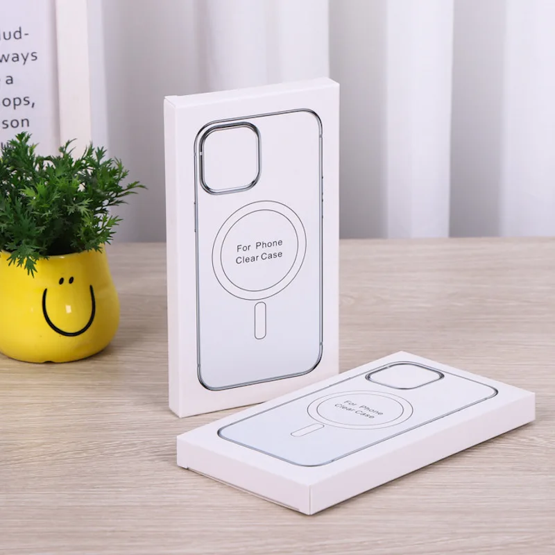 Clear Magsafe Magnetic Case for Iphone 15 13 11 Pro Max 12 Mini XR X XS 14 8 plus SE Transparent Cover - Image 2