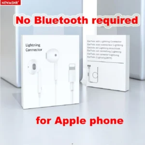 Wired Earphones for Apple Lightning Iphone 11-17 Pro Max Mini X XS XR X 7 8 6 plus (No Bluetooth Required)