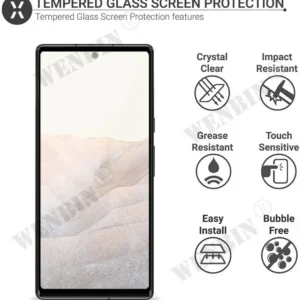 Google Pixel 10 9 8 7 6 Pro XL 7A 5A 3 XL Curved Full Cover Screen Protector - Image 3