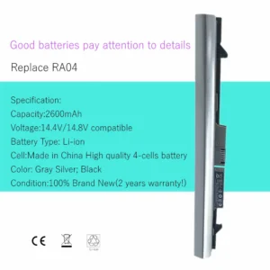 Hp Probook 430 G1 G2 HSTNN-IB4L H6L28ET H6L28AA HSTNN-IB5X HSTNN-W01C HSTNN-C84C - Image 6