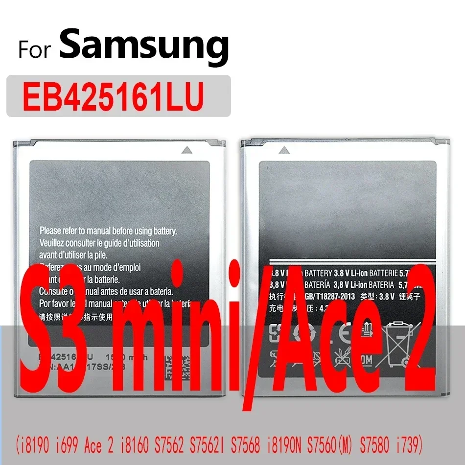 Battery for  Galaxy S S2 S3 S4 S5 S6 S7 S8 S9 S10 5G S10E S20 Mini Edge plus Ultra SM G930F I9300 I9305 G950F G925S I9070 - Image 8