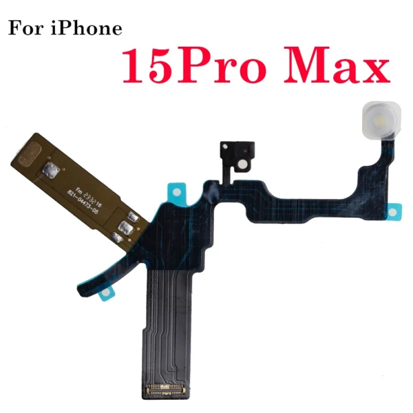 LED Flash Light Sensor Flex Cable Replacement for Iphone 11 12 13 14 15 Pro Max Mini plus