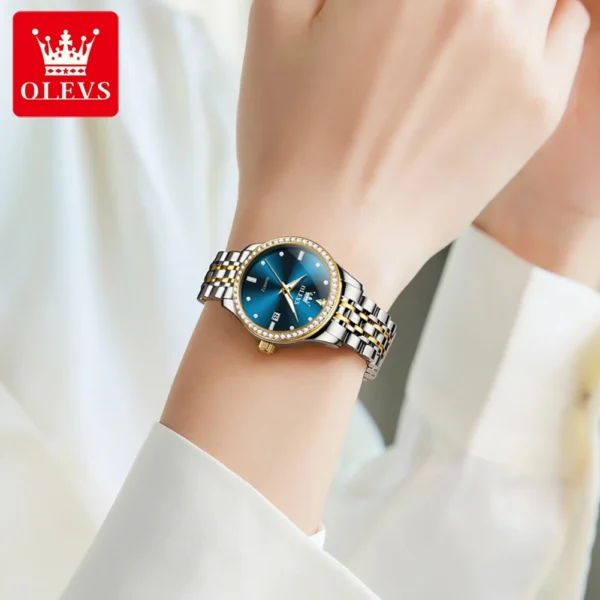 OLEVS Watch for Women High-End Quartz Ladies Elegant Wristwatch