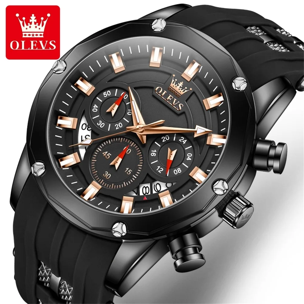 OLEVS Man Watch Luxury Quartz Watch? Waterproof Luminous - Image 10
