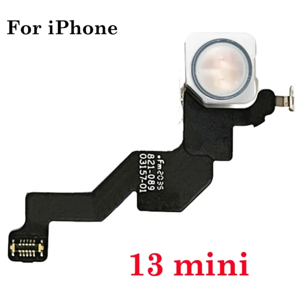 LED Flash Light Sensor Flex Cable Replacement for Iphone 11 12 13 14 15 Pro Max Mini plus