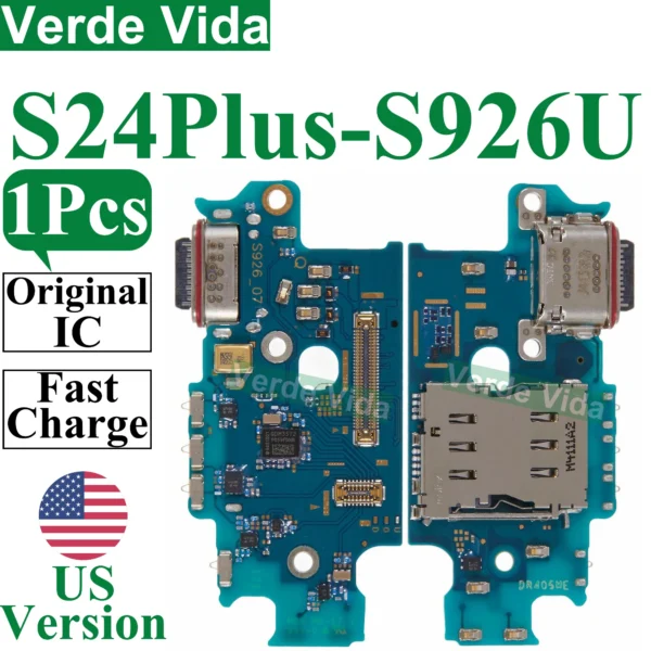 Charging Port Board Dock Connector Flex Cable for S928U S918U S908U S906U S23 S24 Ultra S22 plus S21 FE