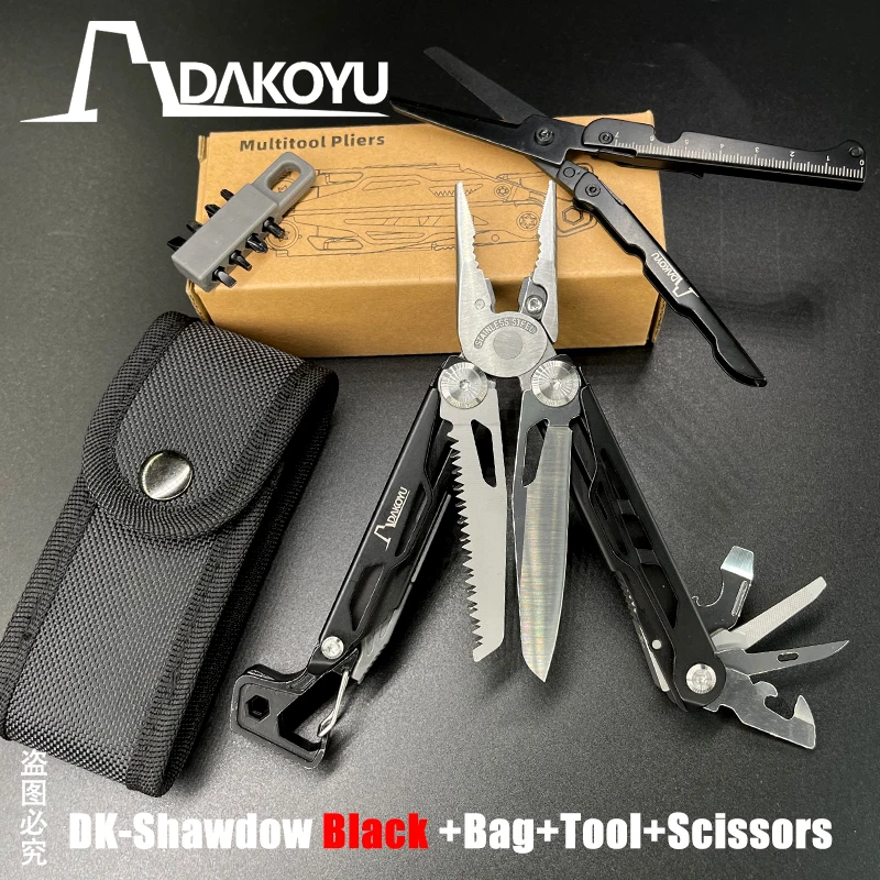Folding Multi Functional Tool Pliers Multi Functional Combination Tool Pliers EDC Outdoor Equipment Swiss Tools - Image 22