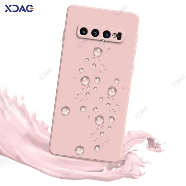 Silicone Covers for Samsung Galaxy S10 plus S10E Samsungs10Plus Soft Phone Case Waterproof Housing