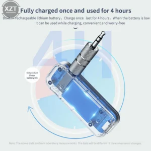 Bluetooth 5.0 Receiver Transmitter 2 In1 Jack Wireless Adapter 3.5Mm Audio AUX Adapter for Car Audio Music - Image 5