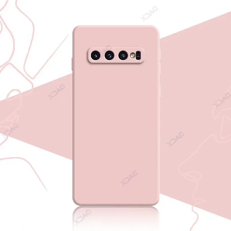 Silicone Covers for Samsung Galaxy S10 plus S10E Samsungs10Plus Soft Phone Case Waterproof Housing - Image 62
