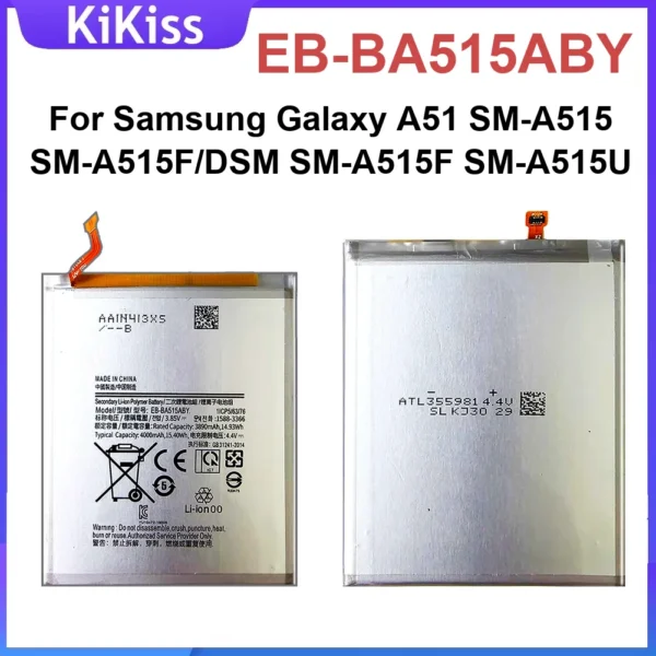 Battery for Samsung S3 S6 S7 Edge S8 S9 S10 plus S10E J5 A70 Note 10 A8 A51 Grand Duos G9350 G9082 Sm-N975Ds Sm-A515