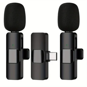 K9 Wireless Microphone for USB-C Microphone with Noise Reduction