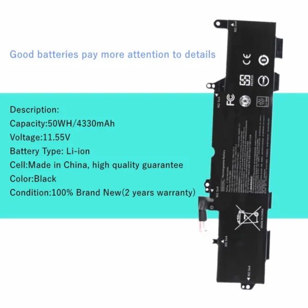 Hp Elitebook 730 735 740 745 755 830 840 G5 HSTNN-LB8G HSTNN-IB8C HSN-I12C HSN-I13C HSN-I16C