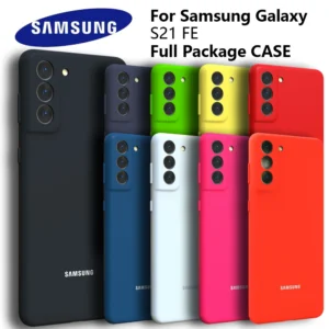 Samsung Galaxy S21FE S21 FE Ultra Case Silicone Cover S22 S23 FE plus S24 S20