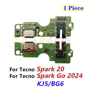 Charging Port Board for Tecno Spark 20 20C 30 PRO 30C GO 2023 2024 BF7 KJ5 BG6 BG7 Connector Flex Cable Repair - Image 10