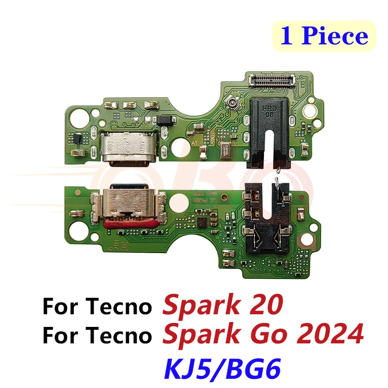 Charging Port Board for Tecno Spark 20 20C 30 PRO 30C GO 2023 2024 BF7 KJ5 BG6 BG7 Connector Flex Cable Repair - Image 10