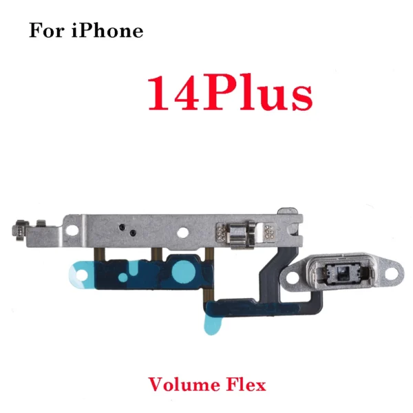 Iphone 12 13 14 plus Pro Max Mini Power on off Volume up down Switch Side Button Flex Cable