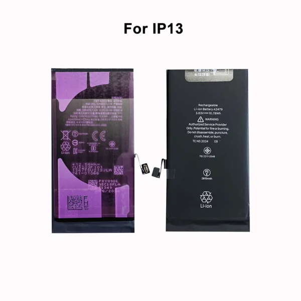 Battery Replacement for Iphone 16 14 15 X XR XS 11 12 13 12Pro 13Pro Pro Max