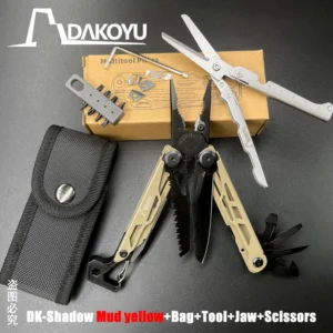 Folding Multi Functional Tool Pliers Multi Functional Combination Tool Pliers EDC Outdoor Equipment Swiss Tools - Image 8