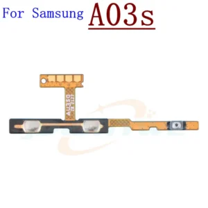 Volume Power Switch on Button Key Ribbon Flex Cable for  Galaxy A03 Core A03S A13 A23 A33 A53 A73 4G/5G - Image 2