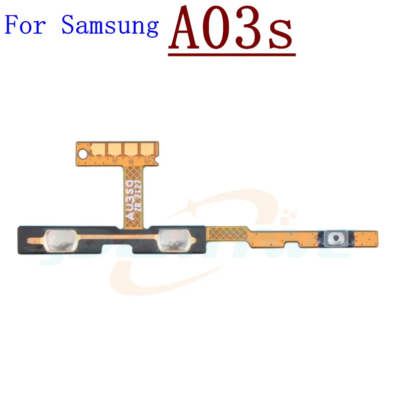 Volume Power Switch on Button Key Ribbon Flex Cable for  Galaxy A03 Core A03S A13 A23 A33 A53 A73 4G/5G - Image 2