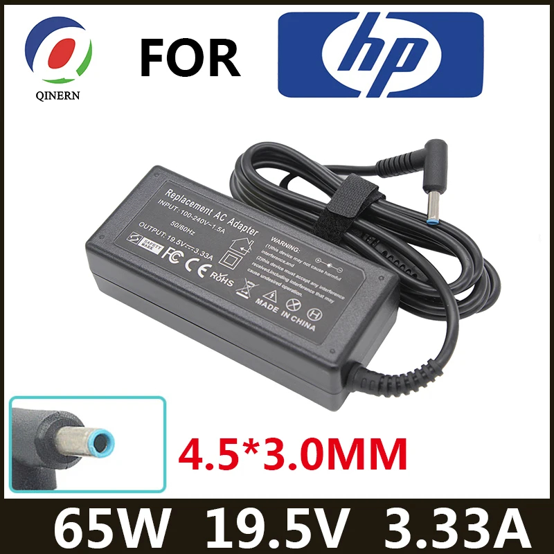 HP Laptop Charger Adapter  Envy 17-J010Us Pavilion 15-J000 Chromebook 11 G4 G5 EE 14 G3 246 G4 248 - Image 1