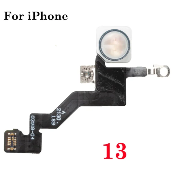 LED Flash Light Sensor Flex Cable Replacement for Iphone 11 12 13 14 15 Pro Max Mini plus
