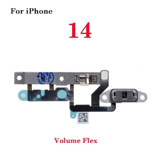 Iphone 12 13 14 plus Pro Max Mini Power on off Volume up down Switch Side Button Flex Cable