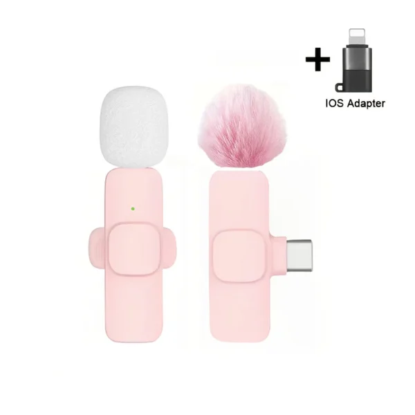 K9 Wireless Microphone for USB-C Microphone with Noise Reduction