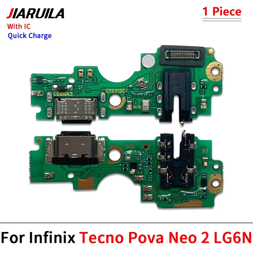 Tecno Pova Connector Charging Board Flex Cable for 2 3 4 5 6 Pro Neo 2 5G LD7 LE8 - Image 10