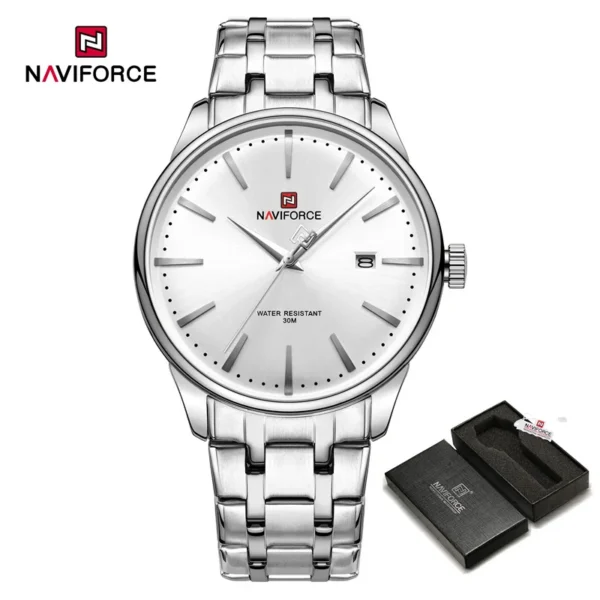 NAVIFORCE NF9230 Men'S Luxury Wristwatch Stainless Steel Stainless Steel Strap Calendar