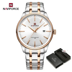 NAVIFORCE NF9230 Men'S Luxury Wristwatch Stainless Steel Stainless Steel Strap Calendar - Image 27