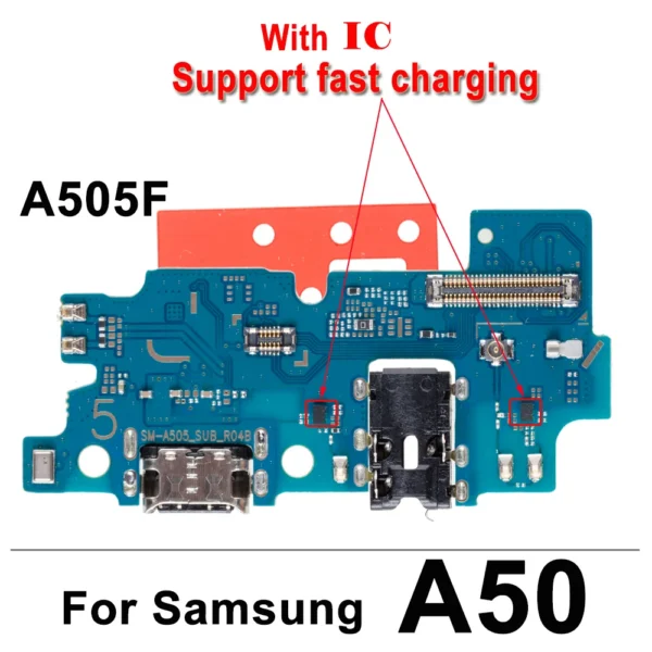 Charging Connector Port Flex for Samsung Galaxy A10 A20 A30 A40 A50 A60 A70 A80 Dock Connector Board