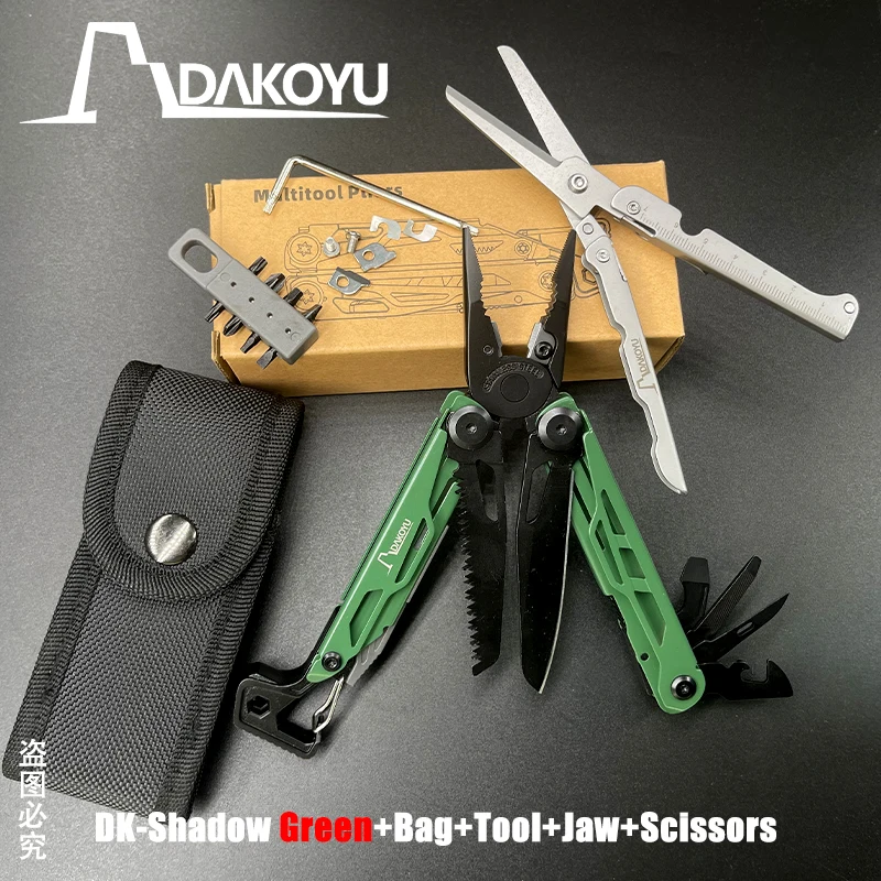 Folding Multi Functional Tool Pliers Multi Functional Combination Tool Pliers EDC Outdoor Equipment Swiss Tools - Image 15